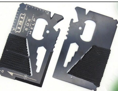 Flag Village Extra Large Army Knife Card Multi-purpose Camping Tool Card New 14-function Universal Card