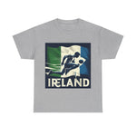 Flag Village Ireland Sporting Flag T-SHIRT Heavy Cotton Tee IRL0008