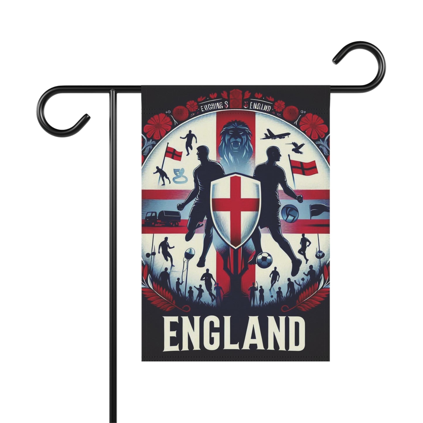 Flag Village ENGLAND Flag Sporting Garden & House Banner GBR0008