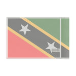 Flag Village Saint Kitts And Nevis Flag 18" x 12" / 36" x 24" / 60" x 36"