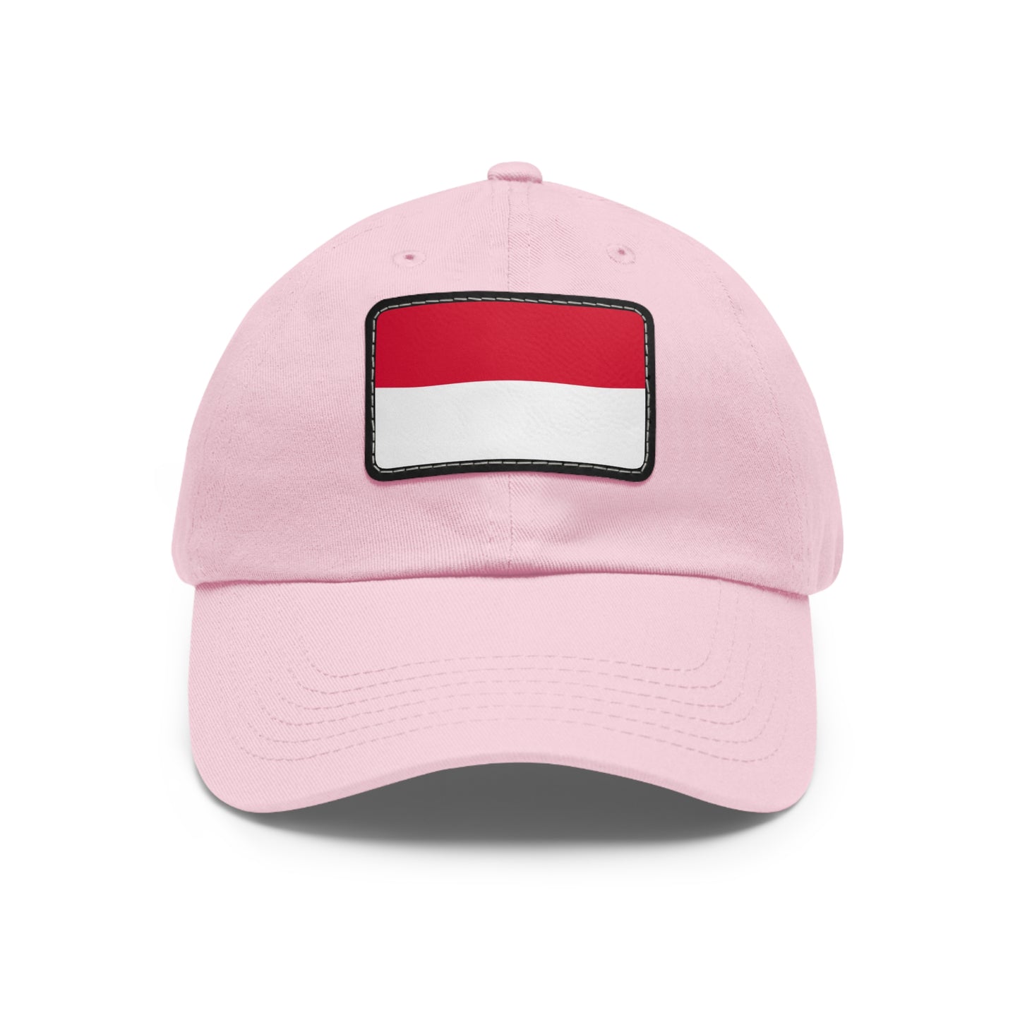 Flag Village Monaco Flag Hat Cap with Leather Patch