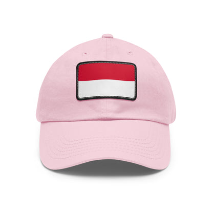 Flag Village Monaco Flag Hat Cap with Leather Patch