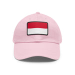 Flag Village Monaco Flag Hat Cap with Leather Patch