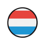 Flag Village Luxembourg Flag Embroidery Iron-On Patches