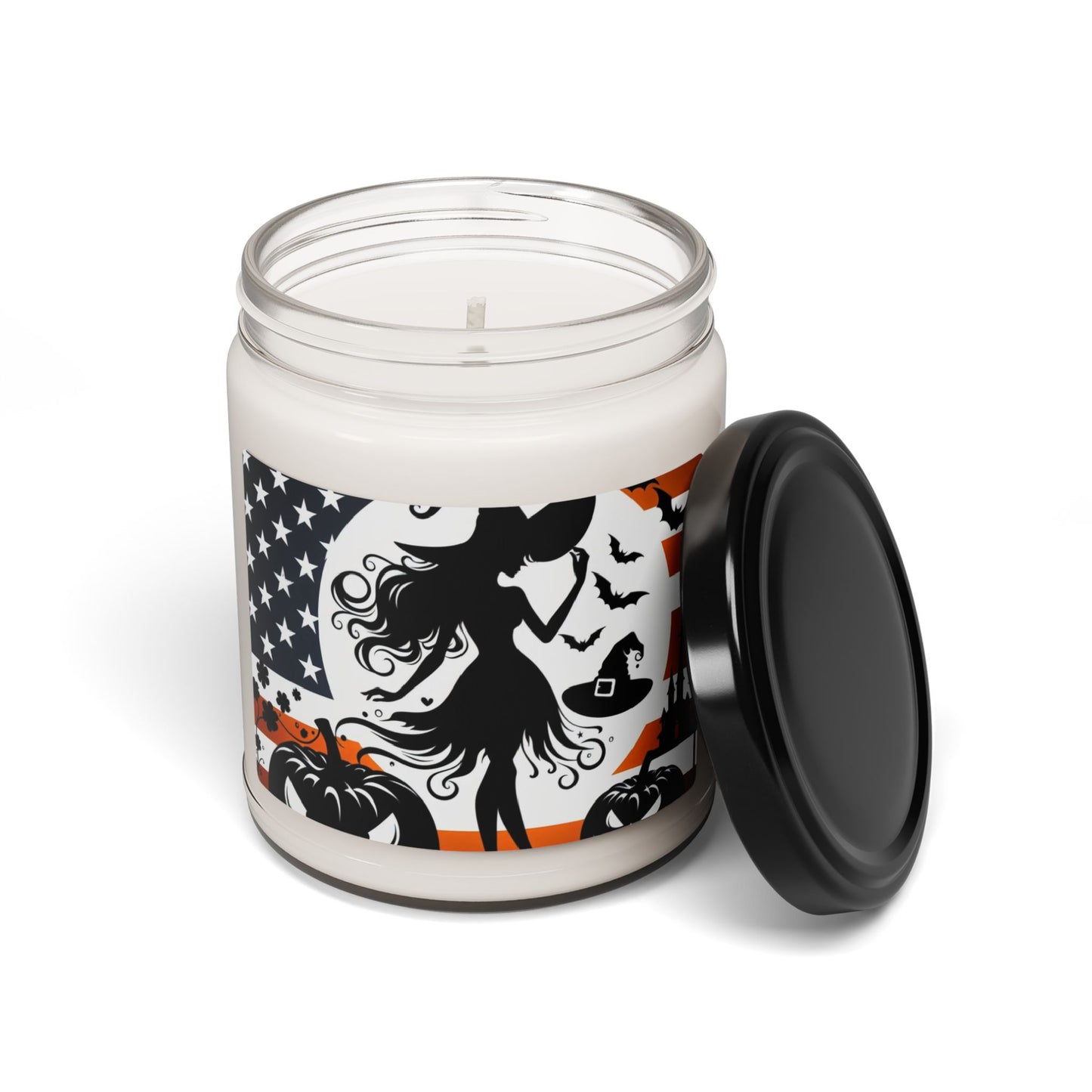Flag Village Halloween Pretty Witch Scented Soy Candle, 9oz HW0043