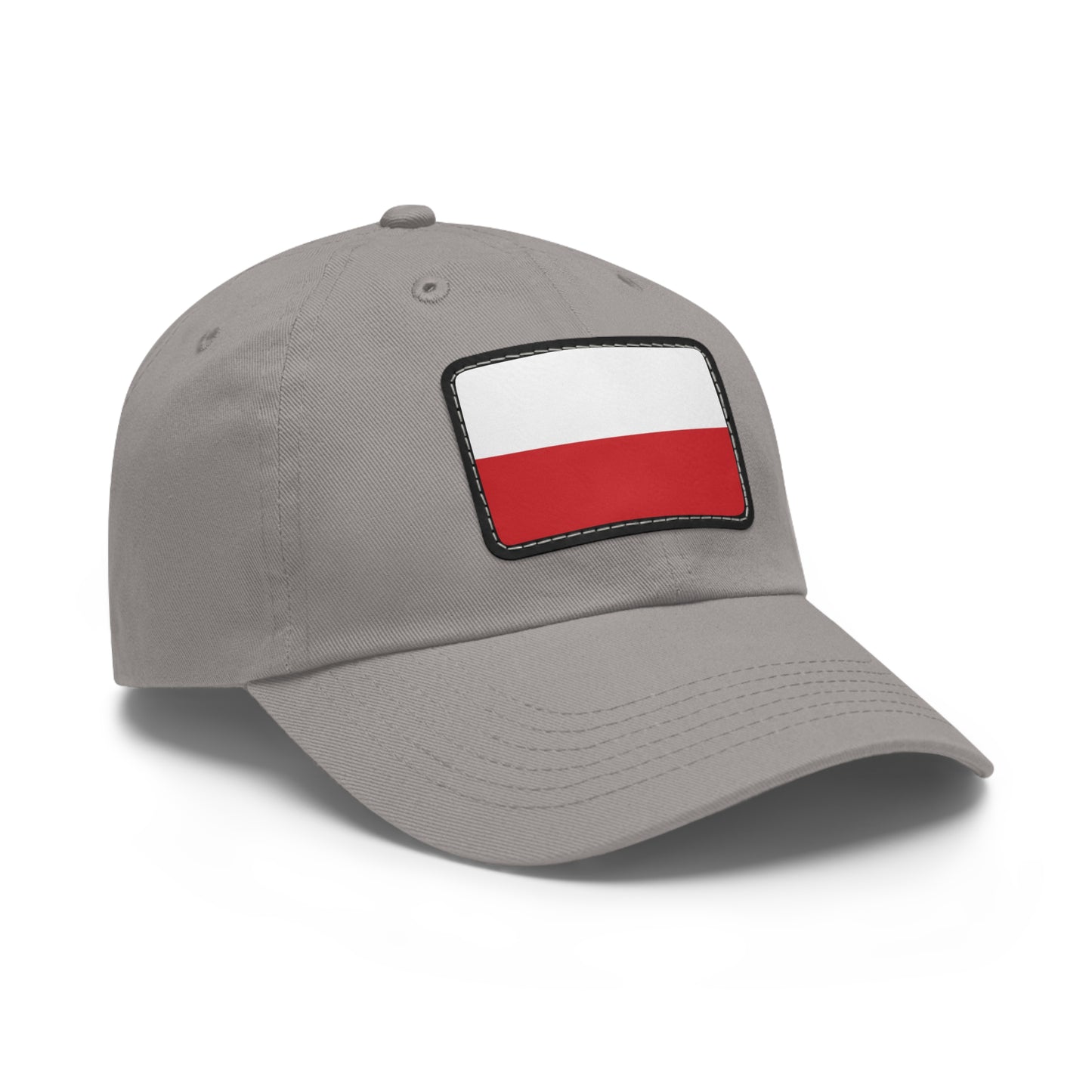 Flag Village Poland Flag Hat Cap with Leather Patch