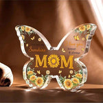 Flag Village Mother's Day Gifts For Mom Grandma Nana DIY Unique Mom Birthday Gift Ideas Butterfly-Shaped Acrylic Keepsake Gifts For Mothers Day