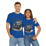 Flag Village UK Vintage Car Flag T-SHIRT Heavy Cotton Tee UK0010