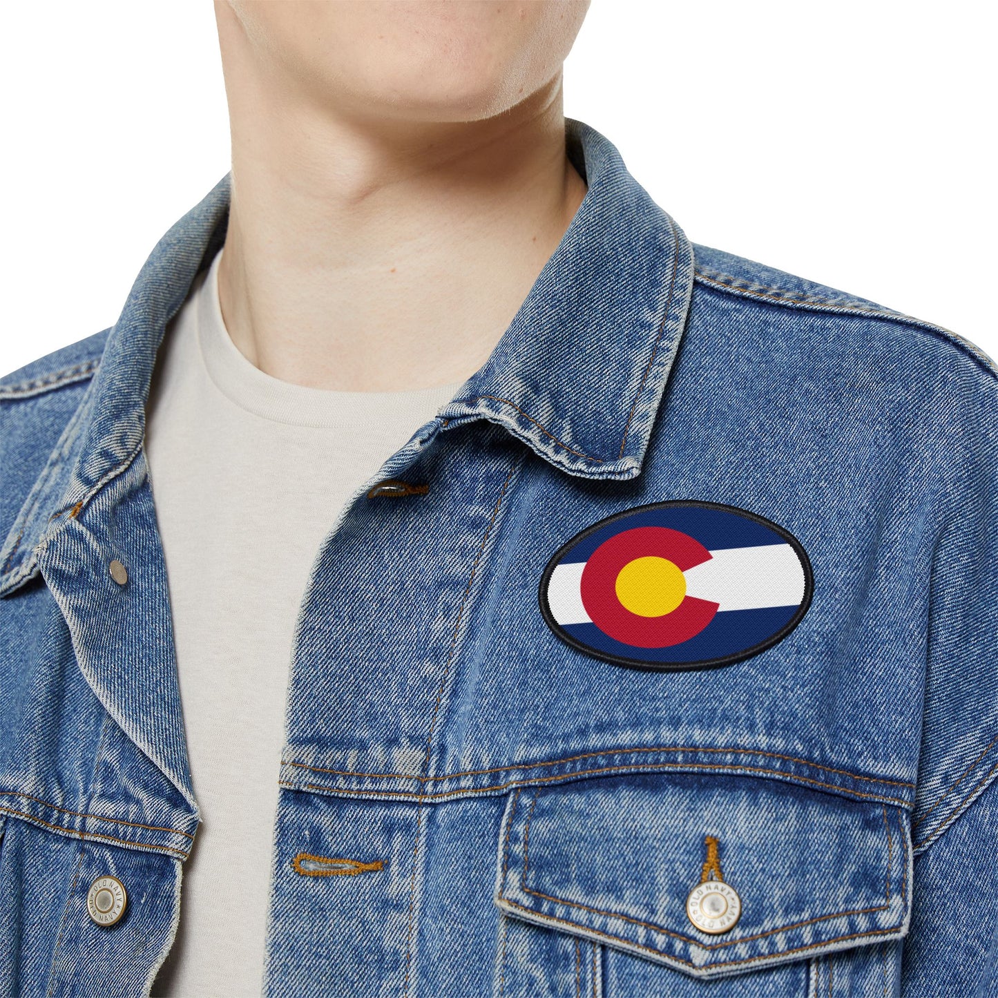 Flag Village Colorado State Flag Embroidery Iron-On Patches