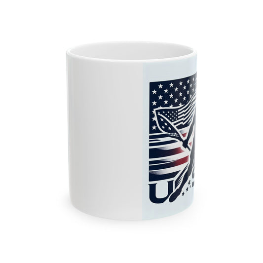 Flag Village United States Sporting Flag Ceramic Coffee Mug 11oz USA0015