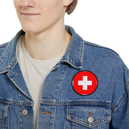Flag Village Switzerland Flag Embroidery Iron-On Patches