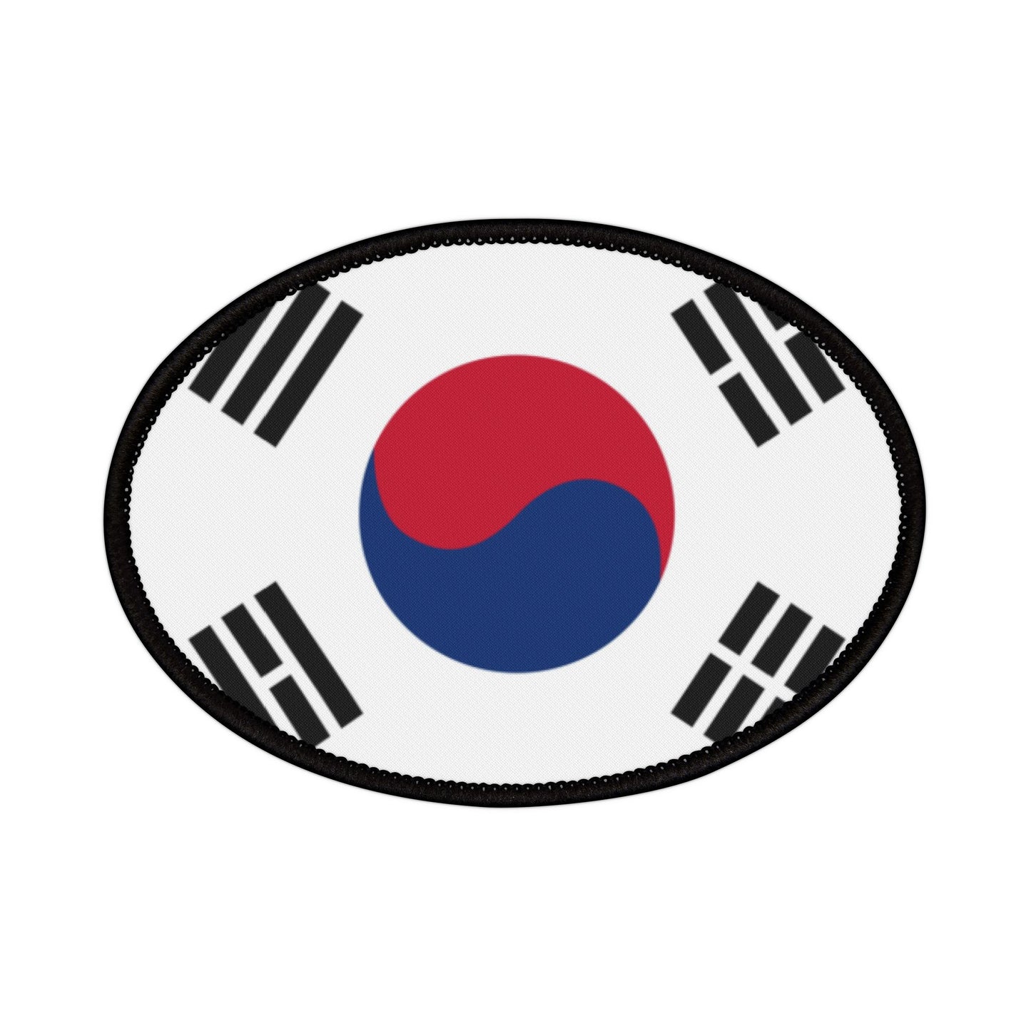 Flag Village South Korea Flag Embroidery Iron-On Patches