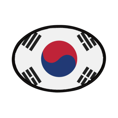 Flag Village South Korea Flag Embroidery Iron-On Patches