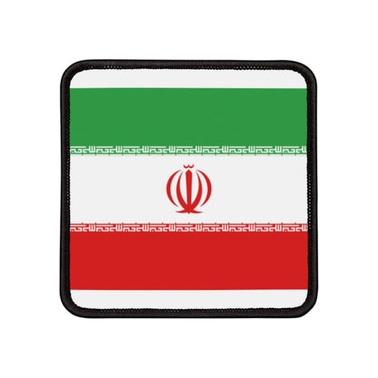 Flag Village Iran Flag Embroidery Iron-On Patches
