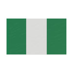 Flag Village Nigeria Flag 18" x 12" / 36" x 24" / 60" x 36"