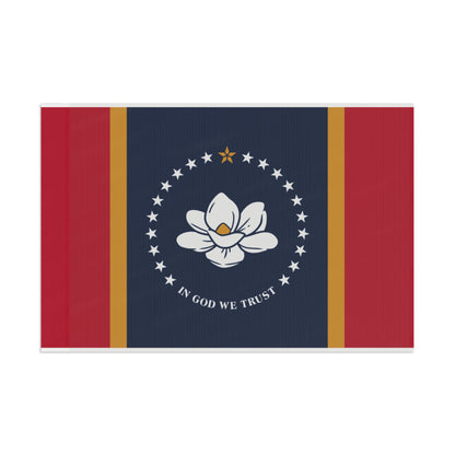 Flag Village USA Mississippi State Flag 18" x 12" / 36" x 24" / 60" x 36"