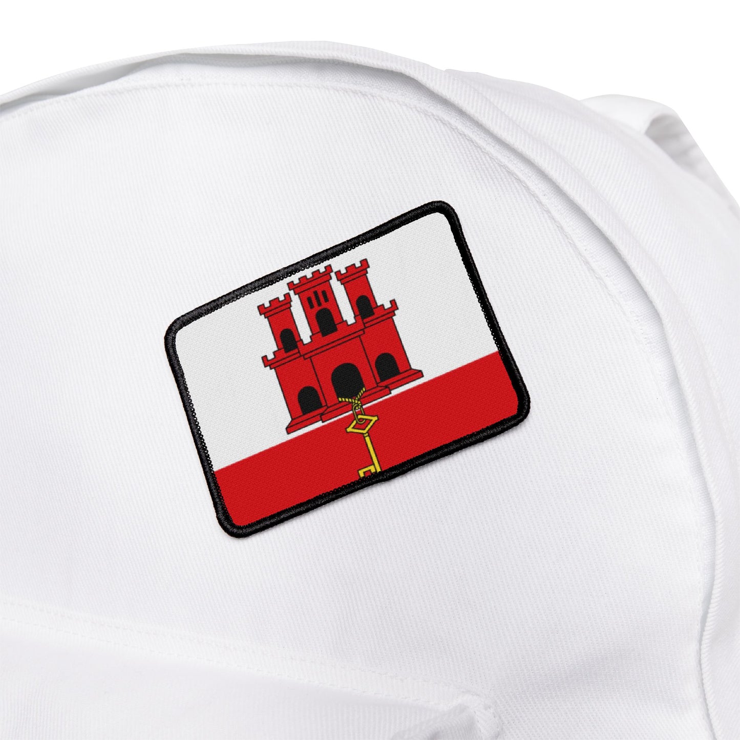 Flag Village Gibraltar Flag Embroidery Iron-On Patches