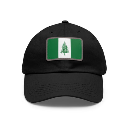 Flag Village Norfolk Island Flag Hat Cap with Leather Patch
