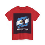 Flag Village Argentina Sporting Flag T-SHIRT Heavy Cotton Tee ARG0003