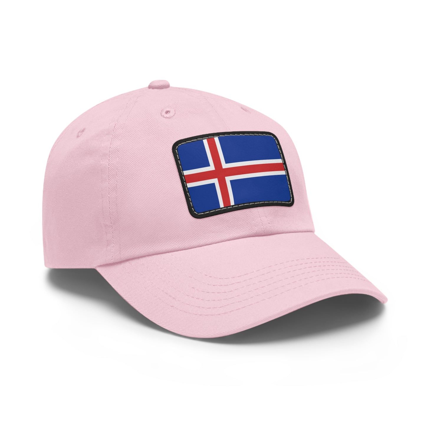 Flag Village Iceland Flag Hat Cap with Leather Patch