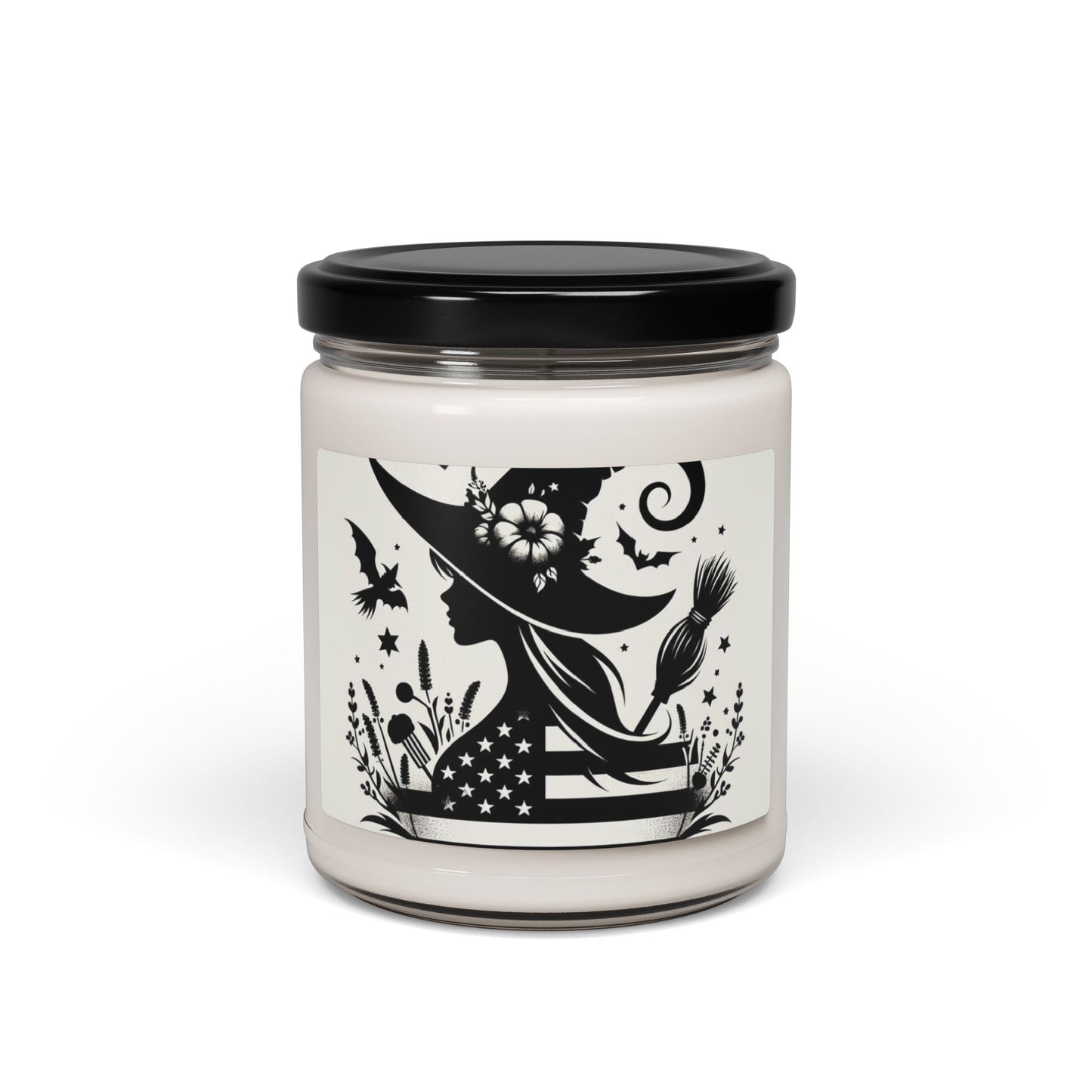Flag Village Halloween Pretty Witch Scented Soy Candle, 9oz HW0028