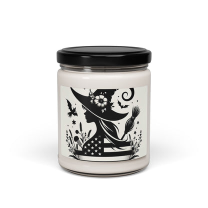 Flag Village Halloween Pretty Witch Scented Soy Candle, 9oz HW0028