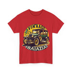 Flag Village Brazil Vintage Car Flag T-SHIRT Heavy Cotton Tee BRA0002