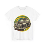 Flag Village Brazil Vintage Car Flag T-SHIRT Heavy Cotton Tee BRA0011