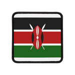 Flag Village Kenya Flag Embroidery Iron-On Patches