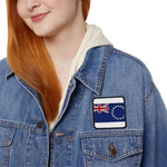 Flag Village Cook Islands Flag Embroidery Iron-On Patches