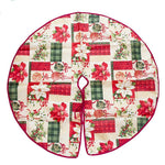 Flag Village Christmas tree skirt Christmas tree decorations Christmas gifts Christmas scene matching