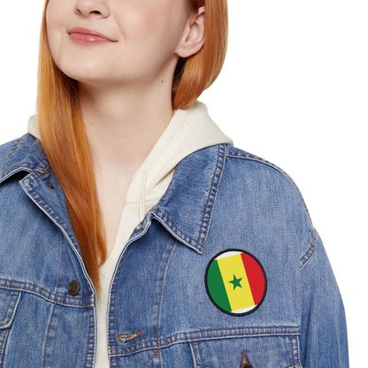 Flag Village Senegal Flag Embroidery Iron-On Patches