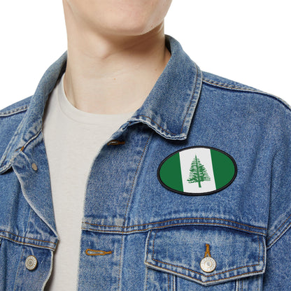 Flag Village Norfolk Island Flag Embroidery Iron-On Patches