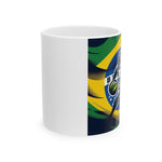 Flag Village BRAZIL Sporting Flag Ceramic Coffee Mug 11oz BRA0014