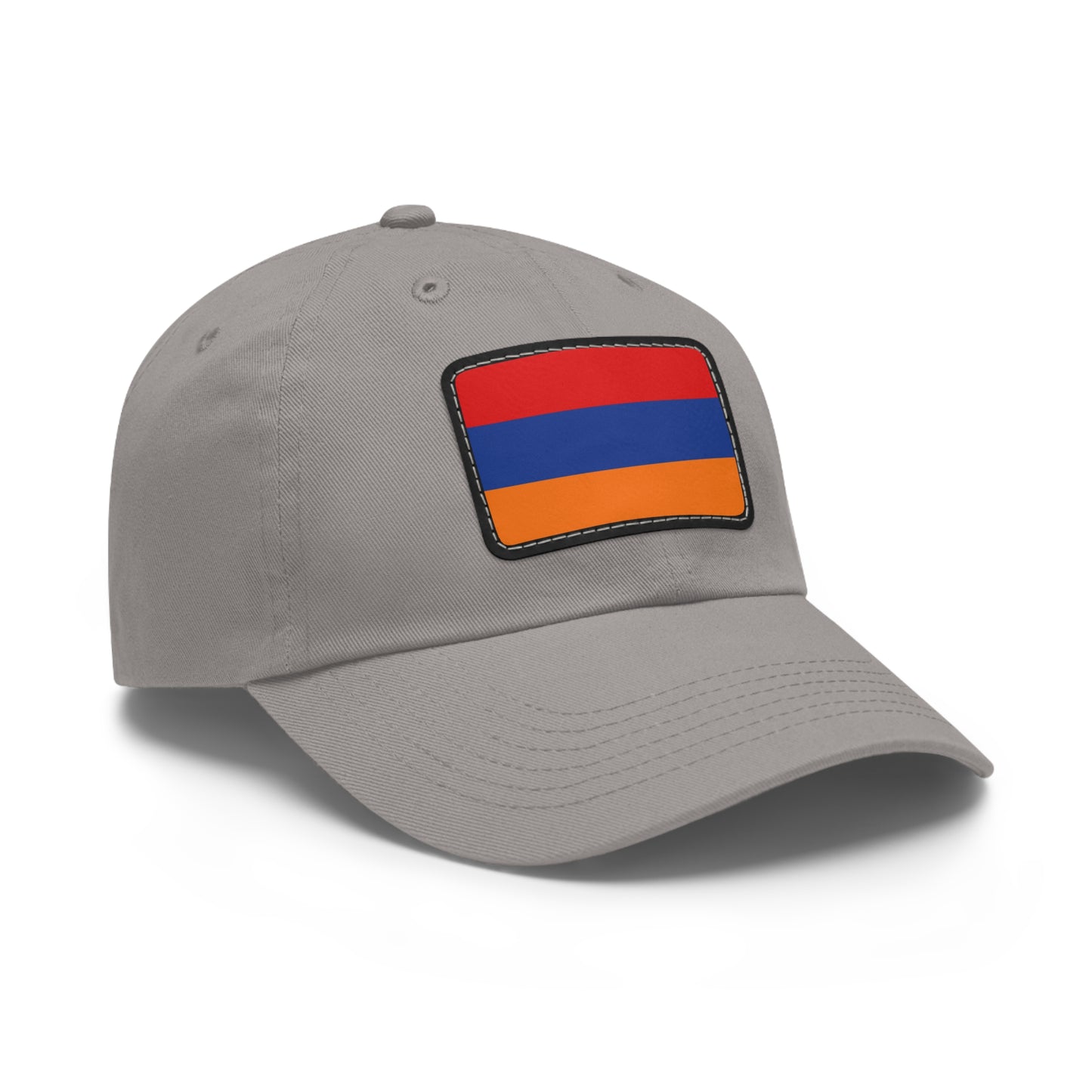 Flag Village Armenia Flag Hat Cap with Leather Patch