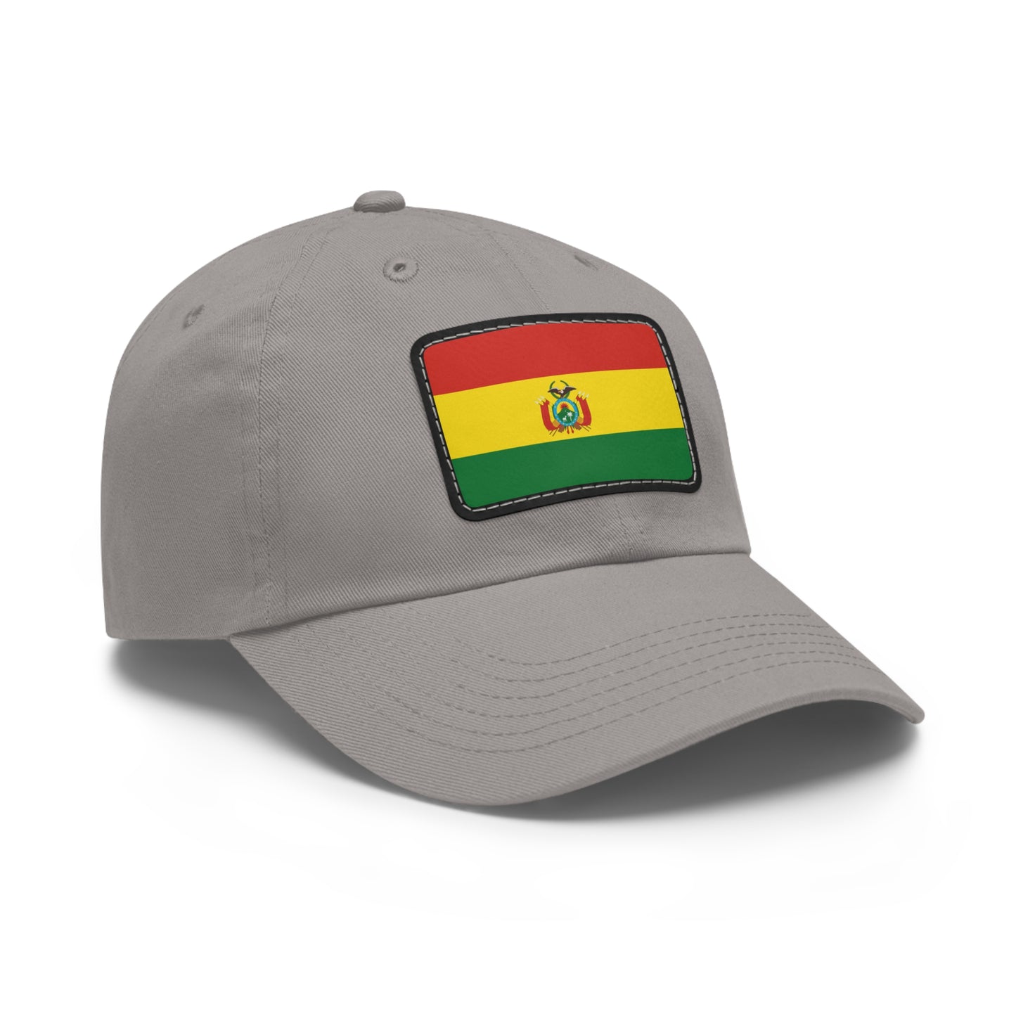 Flag Village Bolivia Flag Hat Cap with Leather Patch