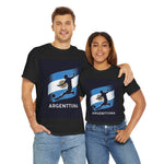 Flag Village Argentina Sporting Flag T-SHIRT Heavy Cotton Tee ARG0003