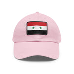 Flag Village Syria Flag Hat Cap with Leather Patch