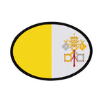 Flag Village Vatican State Flag Embroidered Iron-On Patch