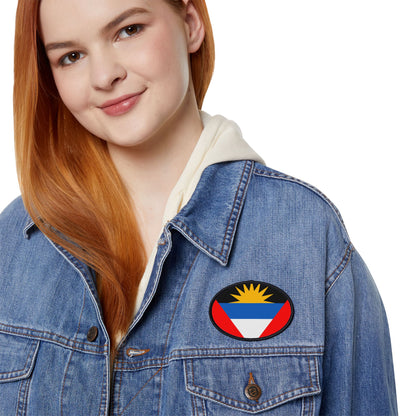 Flag Village Antigua And Barbuda Flag Embroidery Iron-On Patches