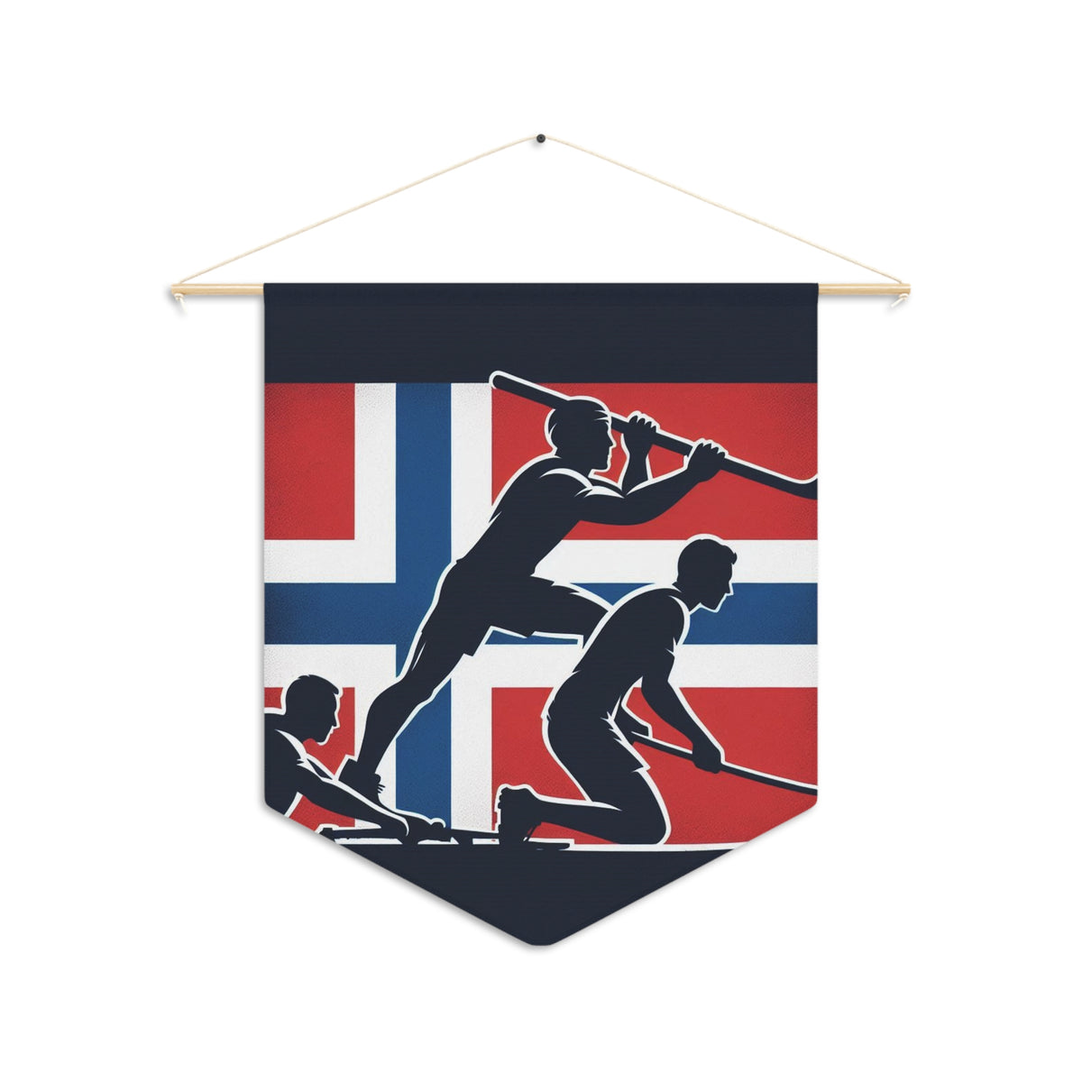 Flag Village Norway National Flag Wall Decoration