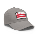 Flag Village USA District of Columbia State Flag Hat Cap with Leather Patch