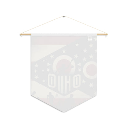Flag Village Ohio State Flag Pennant Sporting Home Wall decoration OH0001