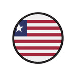Flag Village Liberia Flag Embroidery Iron-On Patches