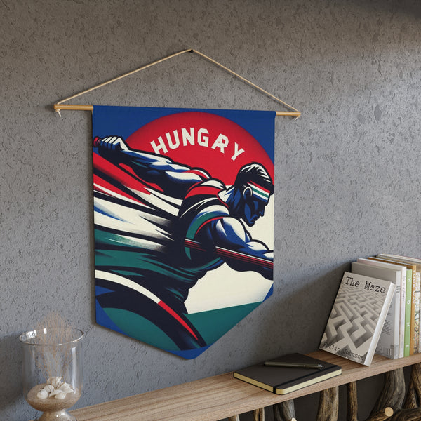 Flag Village Hungary Flag Pennant Sporting Home Wall decoration HUN0002