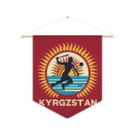 Flag Village Kyrgyzstan Flag Pennant Sporting Home Wall decoration KGZ0001