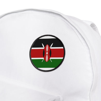 Flag Village Kenya Flag Embroidery Iron-On Patches
