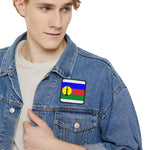 Flag Village New Caledonia Flag Embroidery Iron-On Patches