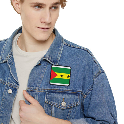 Flag Village Sao Tome And Principe Flag Embroidery Iron-On Patches
