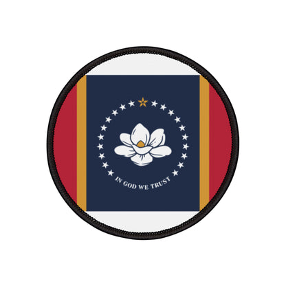 Flag Village Mississippi State Flag Embroidery Iron-On Patches
